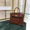 HBK25NEJSK-063　エルメス HERMES 2021年最新入荷 バーキンバッグ トートバッグ ハンドバッグ レディースかばん クロコダイル革