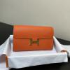 HE709SJCS-063　エルメス HERMES 2021年最新入荷 コンスタンス クラッチバッグ 手持ちかばん 2way 斜め掛け ショルダーバッグ チェーンウォレット ヴォーエプソン