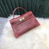 HKL19XSJJK-063　エルメス HERMES 2021年最新入荷 ミニ ケリー トートバッグ トップハンドルバッグ ハンドバッグ レディースかばん リザード革