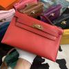 HKLP22SWJRD-063　エルメス HERMES 2021年最新入荷 ミニ ケリー ポシェット トートバッグ トップハンドルバッグ ハンドバッグ 手持ちかばん レディースかばん swift革