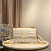 PD1BD108B-GH　プラダ PRADA 2021年最新作 ダイアグラム ミディアム レザー バッグ 斜め掛け ショルダーバッグ クロスボディバッグ カーフレザー