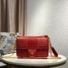 PD1BD108R-GH　プラダ PRADA 2021年最新作 ダイアグラム ミディアム レザー バッグ 斜め掛け ショルダーバッグ クロスボディバッグ カーフレザー