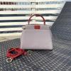 FD244MPJHR-DDB　フェンディ FENDI 2021年最新作 ピーカブー スモール トートバッグ ハンドバッグ 2way 斜め掛け ショルダーバッグ クロスボディバッグ レディースかばん