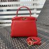 FD244MQJRD-DDB　フェンディ FENDI 2021年最新作 ピーカブー スモール トートバッグ ハンドバッグ 2way 斜め掛け ショルダーバッグ クロスボディバッグ レディースかばん