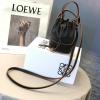 LE012107K-DDB　ロエベ LOEWE 2021年最新入荷 balloon ミニ バゲットバッグ トートバッグ ショルダーバッグ ドローストリングバッグ カーフレザー 