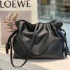 LE052028K-DDB　ロエベ LOEWE 2021年最新入荷 フラメンコクラッチ  ショルダーバッグ ドローストリングバッグ クロスボディバッグ レディースかばん カーフレザー 