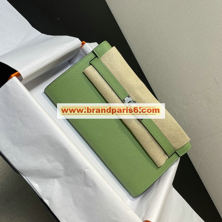 HE708SQYNG-063　エルメス HERMES 2021年最新入荷 ケリー WOC クラッチバッグ 手持ちかばん 2way 斜め掛け ショルダーバッグ チェーンウォレット ヴォーエプソン 