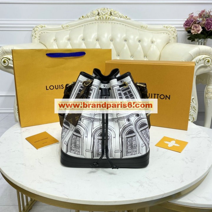 M69712-057　ルイヴィトン LOUISVUITTON 2021年最新入荷 ネオノエ バゲットバッグ 斜め掛け ショルダーバッグ クロスボディバッグ