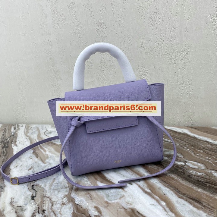 CE175519SZS-DDB　セリーヌ CELINE 2020年最新入荷 ベルト ナノ ハンドバッグ トートバッグ 2way ショルダーバッグ トップハンドルバッグ レディースかばん