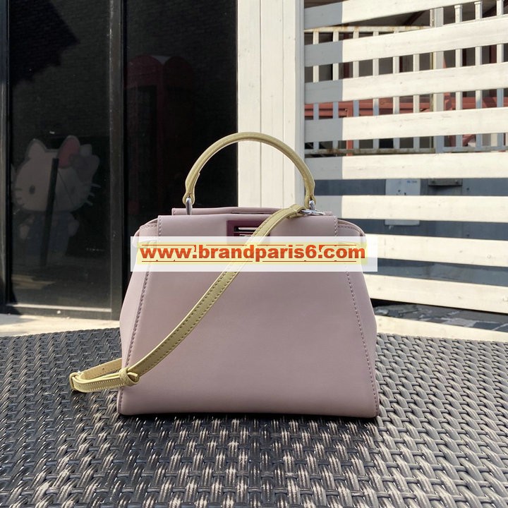 FD244MPYMY-DDB　フェンディ FENDI 2021年最新作 ピーカブー スモール トートバッグ ハンドバッグ 2way 斜め掛け ショルダーバッグ クロスボディバッグ レディースかばん