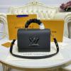 M58688-057　ルイヴィトン LOUISVUITTON 2021年最新入荷 ツイスト MM トップハンドルバッグ トートバッグ 2way ショルダーバッグ クロスボディバッグ トリヨンレザー