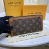 M80558C-057　ルイヴィトン LOUISVUITTON 2021年最新入荷 トランク ジッピーウォレット ファスナー長財布 ロングウォレット モノグラム エクリプス キャンバス