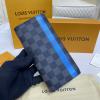 N60088-057　ルイヴィトン LOUISVUITTON 2021年最新入荷 ポルトフォイユ ブラザ 二つ折り長財布 ロングウォレット 札入れ カードポケット ダミエグラフィットキャンパス