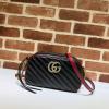 GG447632PKR-057　グッチ GUCCI 2021年最新作 GGマーモント 斜め掛け ショルダーバッグ クロスボディバッグ カメラバッグ レディースかばん カーフレザー 
