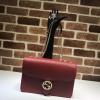 GG510303RD-057　グッチ GUCCI 2021年最新作 GGマーモント スモール チェーンウォレット 斜め掛け ショルダーバッグ クロスボディ レディースかばん レザー