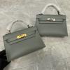 HKL19SRDH-3589　エルメス HERMES 2021年最新入荷 ミニ ケリー トップハンドルバッグ トートバッグ ハンドバッグ 2way 斜め掛け ショルダーバッグ レディースかばん ヴォーエプソン