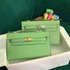 HKL22SBJNG-3589　エルメス HERMES 2021年最新入荷 ケリー 22 トップハンドルバッグ トートバッグ ハンドバッグ 2way 手持ちかばん クラッチバッグ レディースかばん ヴォーエプソン