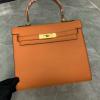 HKL28JSJCS-063　エルメス HERMES 2021年最新入荷 ケリー 28 トップハンドルバッグ トートバッグ ハンドバッグ クラッチバッグ キャリーバッグ レディースかばん ヴォーエプソン