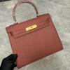 HKL28JSJJH-063　エルメス HERMES 2021年最新入荷 ケリー 28 トップハンドルバッグ トートバッグ ハンドバッグ クラッチバッグ キャリーバッグ レディースかばん ヴォーエプソン