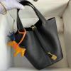 HPT18TCJBK-3589　エルメス HERMES 2021年最新入荷 ピコタン バケットバッグ トートバッグ ハンドバッグ ショッピングバッグ レディースかばん トリヨン
