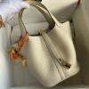 HPT18TCJNB-3589　エルメス HERMES 2021年最新入荷 ピコタン バケットバッグ トートバッグ ハンドバッグ ショッピングバッグ レディースかばん トリヨン