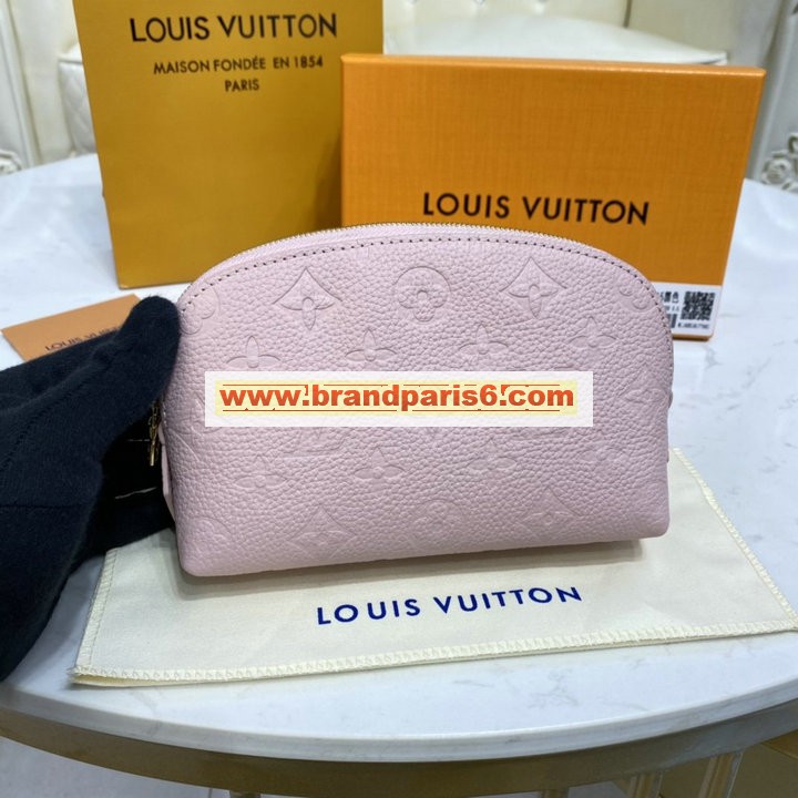 M69412F-057　ルイヴィトン LOUISVUITTON 2021年最新入荷 ポシェット コスメティック ポーチ 手持ちかばん クラッチバッグ 化粧かばん モノグラム アンプラント レザー