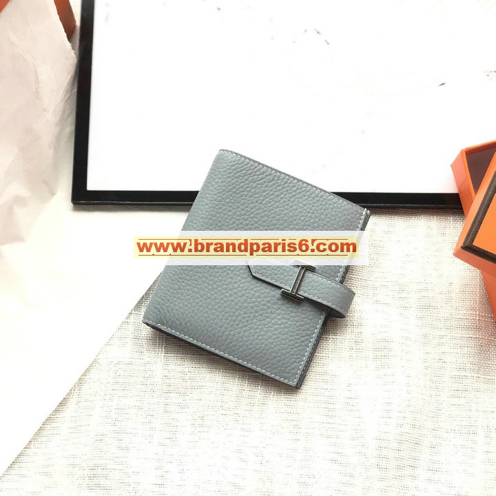 HES20003LYL-3589　エルメスHERMES 2021最新入荷 ベアン 二つ折り短財布 ショートウォレット 札入れ 小銭入れ カードケース トリヨン