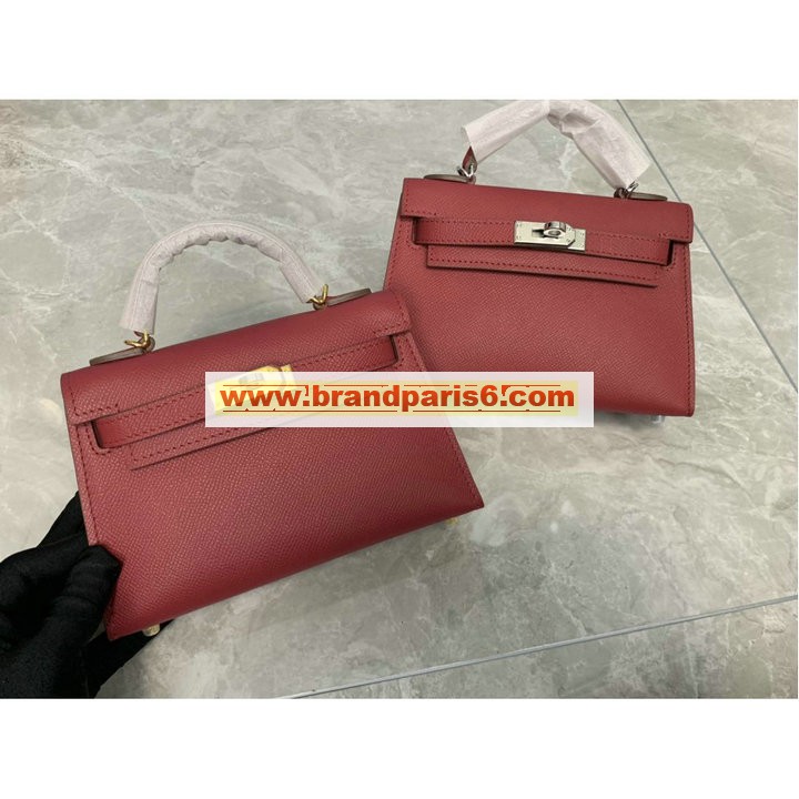 HKL19SRFH-3589　エルメス HERMES 2021年最新入荷 ミニ ケリー トップハンドルバッグ トートバッグ ハンドバッグ 2way 斜め掛け ショルダーバッグ レディースかばん ヴォーエプソン