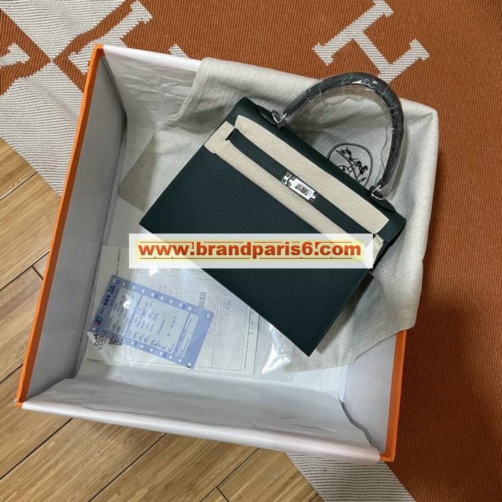 HKL25SSYMG-3589　エルメス HERMES 2021年最新入荷 ケリー 25 トップハンドルバッグ トートバッグ ハンドバッグ クラッチバッグ キャリーバッグ レディースかばん ヴォーエプソン