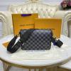 N50007-057　ルイヴィトン LOUISVUITTON 2021年最新入荷 ステュディオ メッセンジャーバッグ 斜め掛け ショルダーバッグ クロスボディバッグ メンズかばん ダミエ アンフィニ レザー