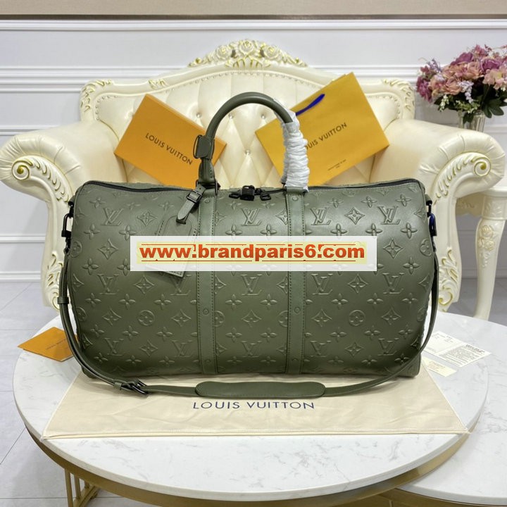M57963-057　ルイヴィトン LOUISVUITTON 2021年最新入荷 キーポル バンドリエール 50 トラベルバッグ ダッフルバッグ 旅行かばん ボストンバッグ 