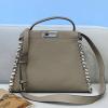 FD5291MQH-168　フェンディ FENDI 2021年最新入荷 ピーカブー トートバッグ トップハンドルバッグ ハンドバッグ 2way 斜め掛け ショルダーバッグ カーフレザー 