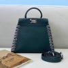 FD5291SMG-168　フェンディ FENDI 2021年最新入荷 ピーカブー トートバッグ トップハンドルバッグ ハンドバッグ 2way 斜め掛け ショルダーバッグ カーフレザー 