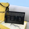 FD8360BK-168　フェンディ FENDI 2021年最新入荷 手持ちかばん クラッチバッグ ポーチ メッシュ 