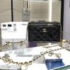 CH1448BK-JS　シャネル CHANEL 2021年最新入荷 スモール ヴァニティー ケース 斜め掛け ショルダーバッグ 化粧かばん レディースかばん クロスボディ