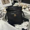 CH2168BK-JS　シャネル CHANEL 2021年最新入荷 斜め掛け ショルダーバッグ ドローストリングバッグ クロスボディバッグ レディースかばん