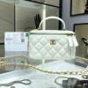 CH2199BS-JS　シャネル CHANEL 2021年最新入荷 スモール ヴァニティー ケース トップハンドルバッグ 斜め掛け ショルダーバッグ 化粧かばん レディースかばん クロスボディバッグ
