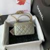 CH2199HS-JS　シャネル CHANEL 2021年最新入荷 スモール ヴァニティー ケース トップハンドルバッグ 斜め掛け ショルダーバッグ 化粧かばん レディースかばん クロスボディバッグ