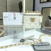 CH2292BS-JS　シャネル CHANEL 2021年最新入荷 スモール ヴァニティー ケース トップハンドルバッグ 斜め掛け ショルダーバッグ 化粧かばん レディースかばん クロスボディバッグ