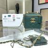 CH2292GL-JS　シャネル CHANEL 2021年最新入荷 スモール ヴァニティー ケース トップハンドルバッグ 斜め掛け ショルダーバッグ 化粧かばん レディースかばん クロスボディバッグ