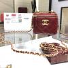 CH2292JH-JS　シャネル CHANEL 2021年最新入荷 スモール ヴァニティー ケース トップハンドルバッグ 斜め掛け ショルダーバッグ 化粧かばん レディースかばん クロスボディバッグ