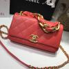 CH2387RD-JS　シャネル CHANEL 2021年最新入荷 フラップバッグ 斜め掛け ショルダーバッグ クロスボディバッグ レディースかばん ラムスキン