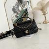 CH2438BK-JS　シャネル CHANEL 2021年最新入荷 トップハンドルバッグ トートバッグ 2way 斜め掛け ショルダーバッグ クロスボディバッグ レディースかばん ラムスキン