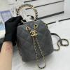 CH2608HS-JS　シャネル CHANEL 2021年最新入荷 トップハンドルバッグ バゲットバッグ 2way 斜め掛け ショルダーバッグ クロスボディバッグ ドローストリングバッグ ラムスキン