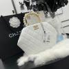 CH2609BS-JS　シャネル CHANEL 2021年最新入荷 トップハンドルバッグ トートバッグ ハンドバッグ イヴニングバッグ レディースかばん ラムスキン コスチューム パール