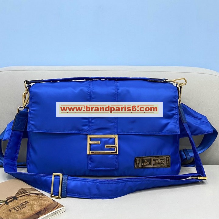FD0131LLS-168　フェンディ FENDI 2021年最新入荷 バゲットバッグ 斜め掛け ショルダーバッグ ウェストバッグ チェストバッグ クロスボディ ナイロン 