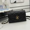 CH2634BK-JS　シャネル CHANEL 2021年最新入荷 フラップバッグ 斜め掛け ショルダーバッグ クロスボディバッグ レディースかばん ラムスキン