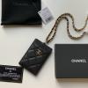 CH81110QJK-JS　シャネル CHANEL 2021年最新入荷 チェーン カードケース ワーキングカードポケット キャビアスキン