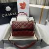 CH92236XYJJR-JS　シャネル CHANEL 2021年最新入荷 トップハンドルバッグ トートバッグ 2way ショルダーバッグ レディースかばん ラムスキン