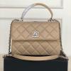 CH92236XYYXS-JS　シャネル CHANEL 2021年最新入荷 トップハンドルバッグ トートバッグ 2way ショルダーバッグ レディースかばん ラムスキン